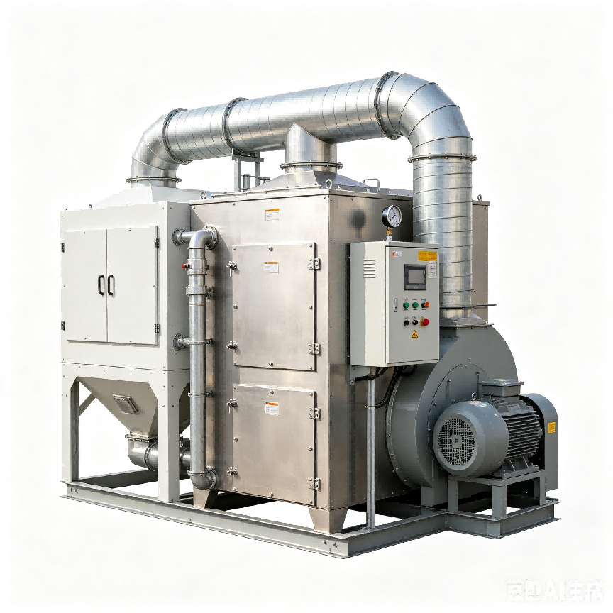 Wet Electrostatic Precipitator application scene and monitoring workflow