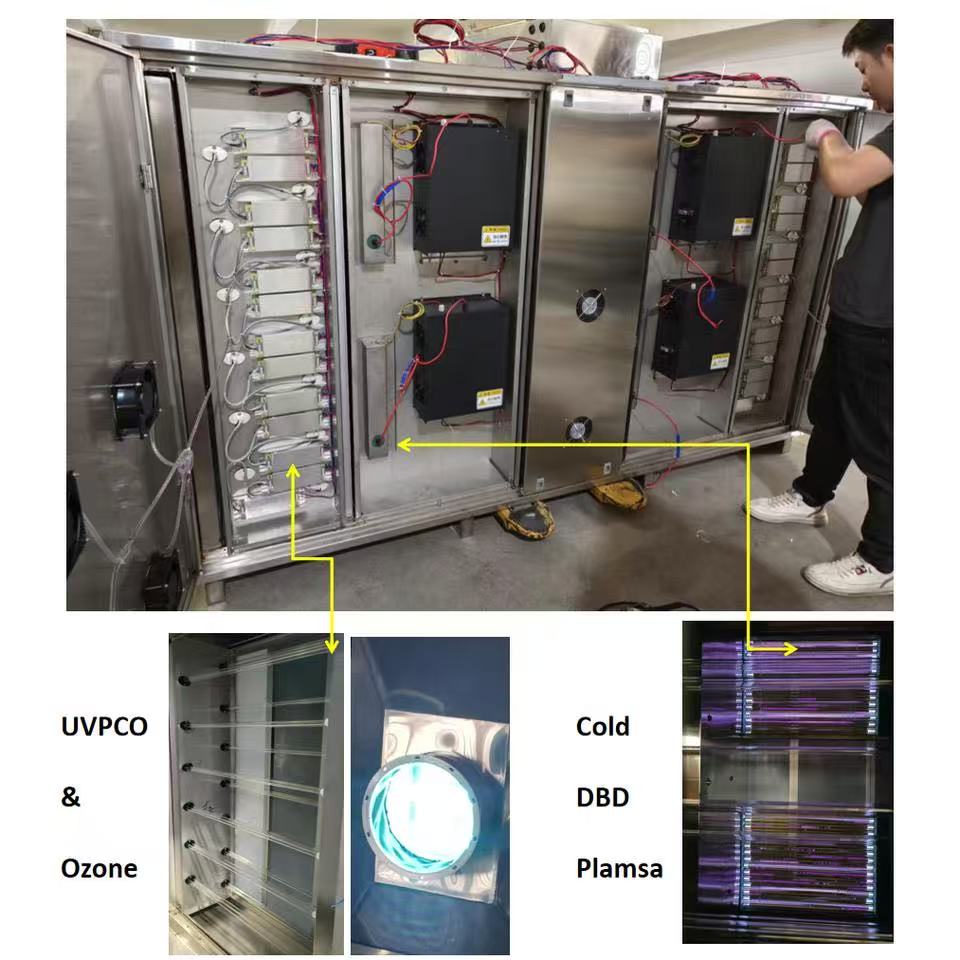 Wet Electrostatic Precipitator typical application site for environmental monitoring equipment
